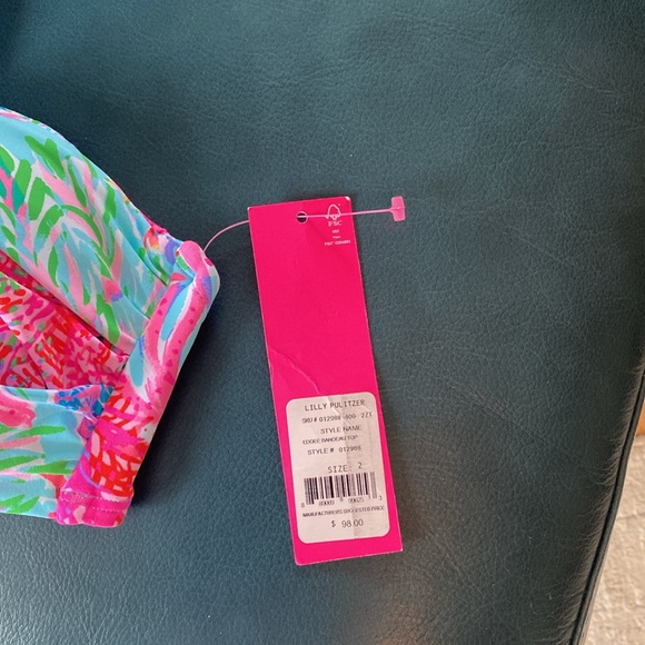 Lilly Pulitzer Bandeau Bikini Top - Picture 4 of 7